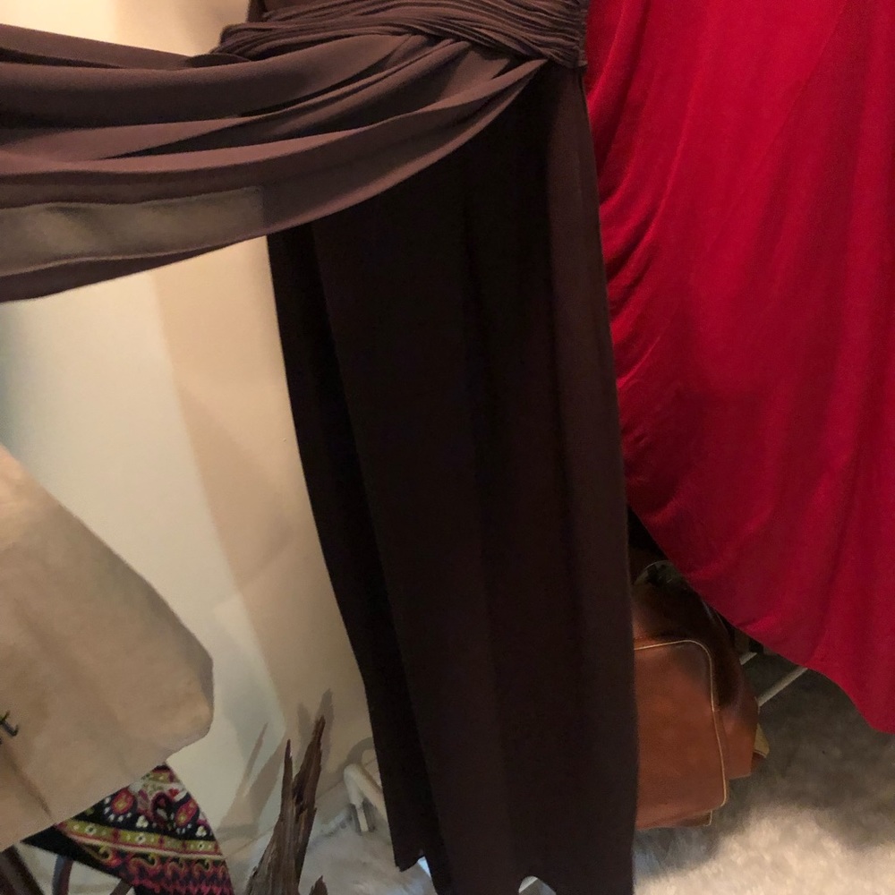 Chris McLaughlin Rabbit Rabbit brown maxi dress - Picture 3 of 8